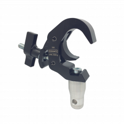 T45831 S/L Q/TRIGGER CLAMP HALF-CON (BLACK)