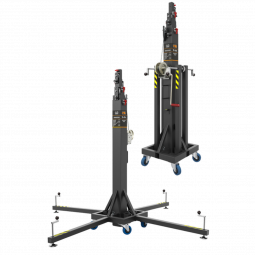 TE-076B Max 6,5m SWL 220kg Svart