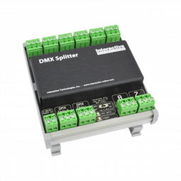 DMX 8-Way DIN Rail Splitter