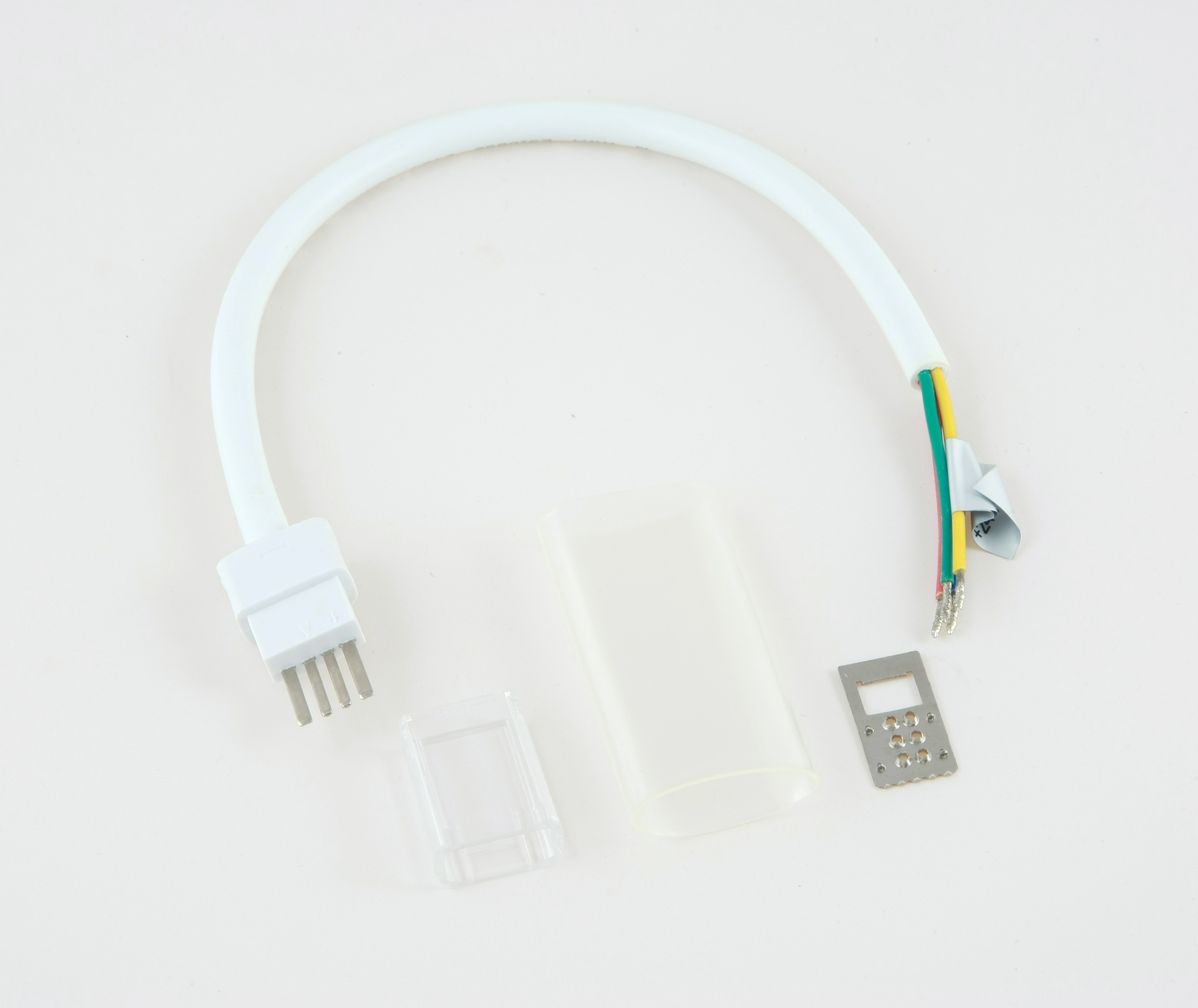 Clear Ribbon Flex RGB Front Connector IP40 - Interlite