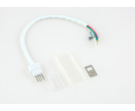 Clear Ribbon Flex RGB Back Connector IP40
